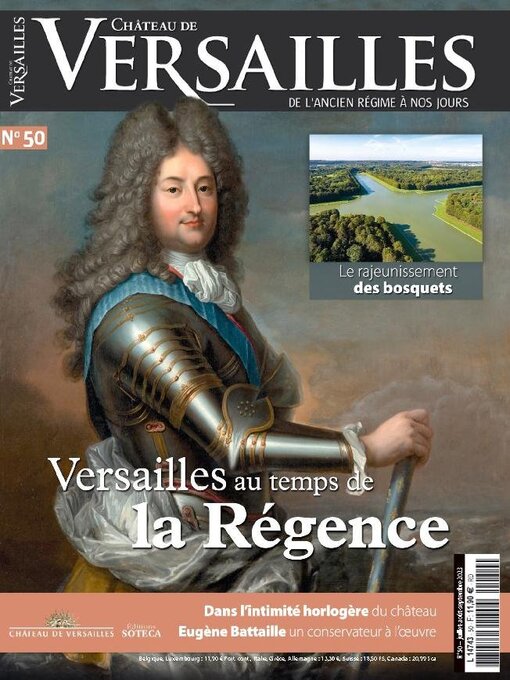 Title details for Chateau de Versailles Magazine by David Serero Inc. - Available